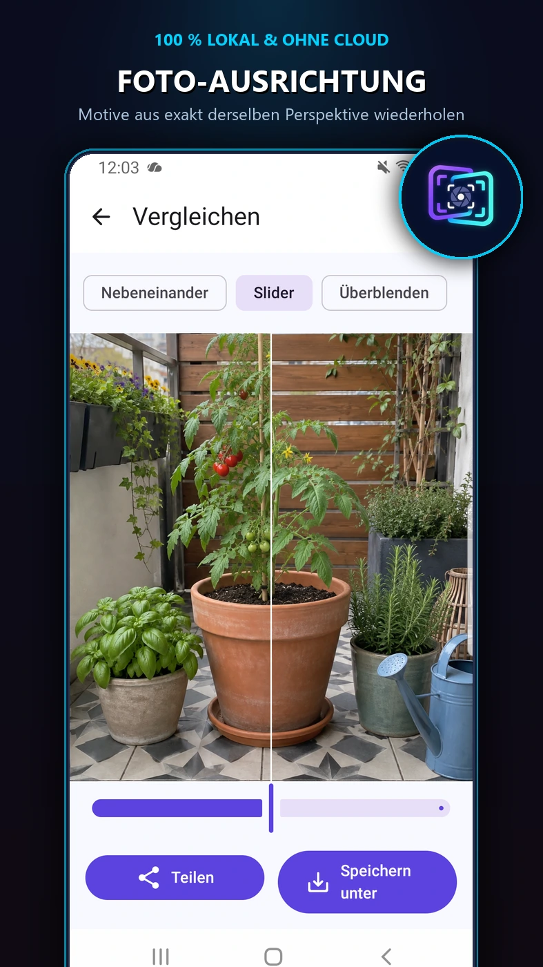 Originaler Google-Play-Screenshot von Reframiq