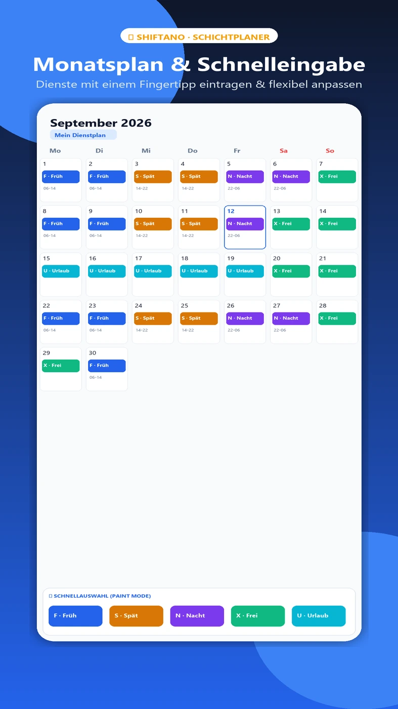 Originaler Google-Play-Screenshot von Shiftano